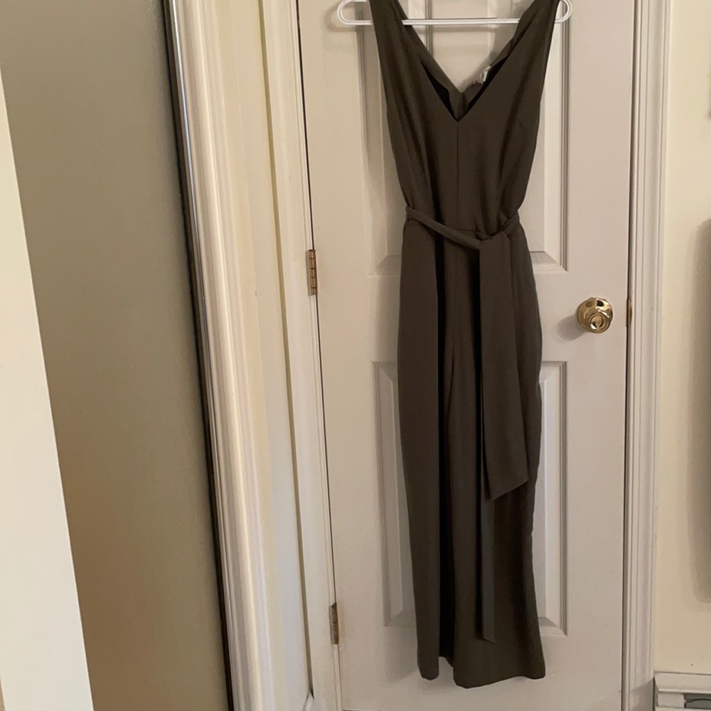 Brand new olive green jumpsuit!